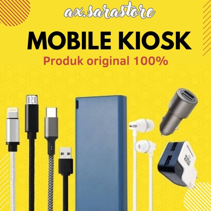 Mobile kiosk Kabel/Adaptor/Headset dll