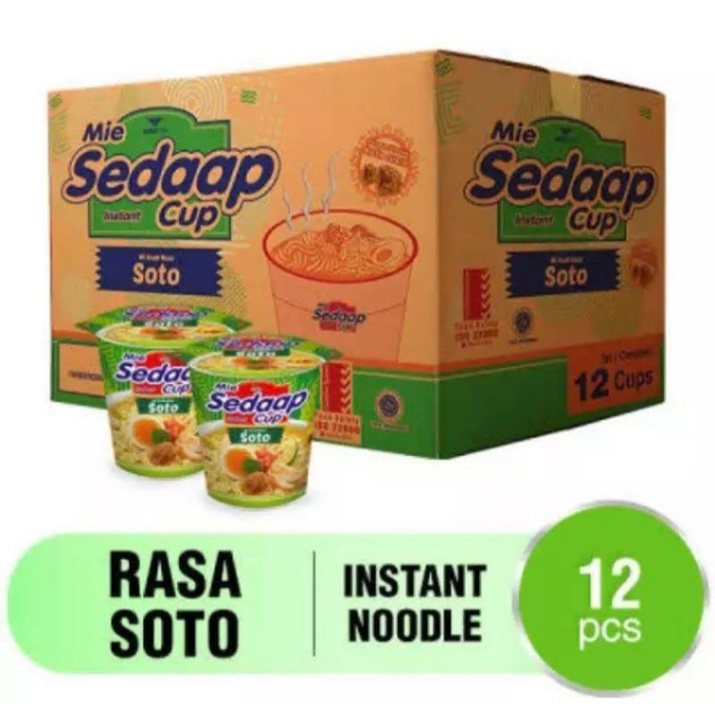 MIE SEDAP CUP SOTO