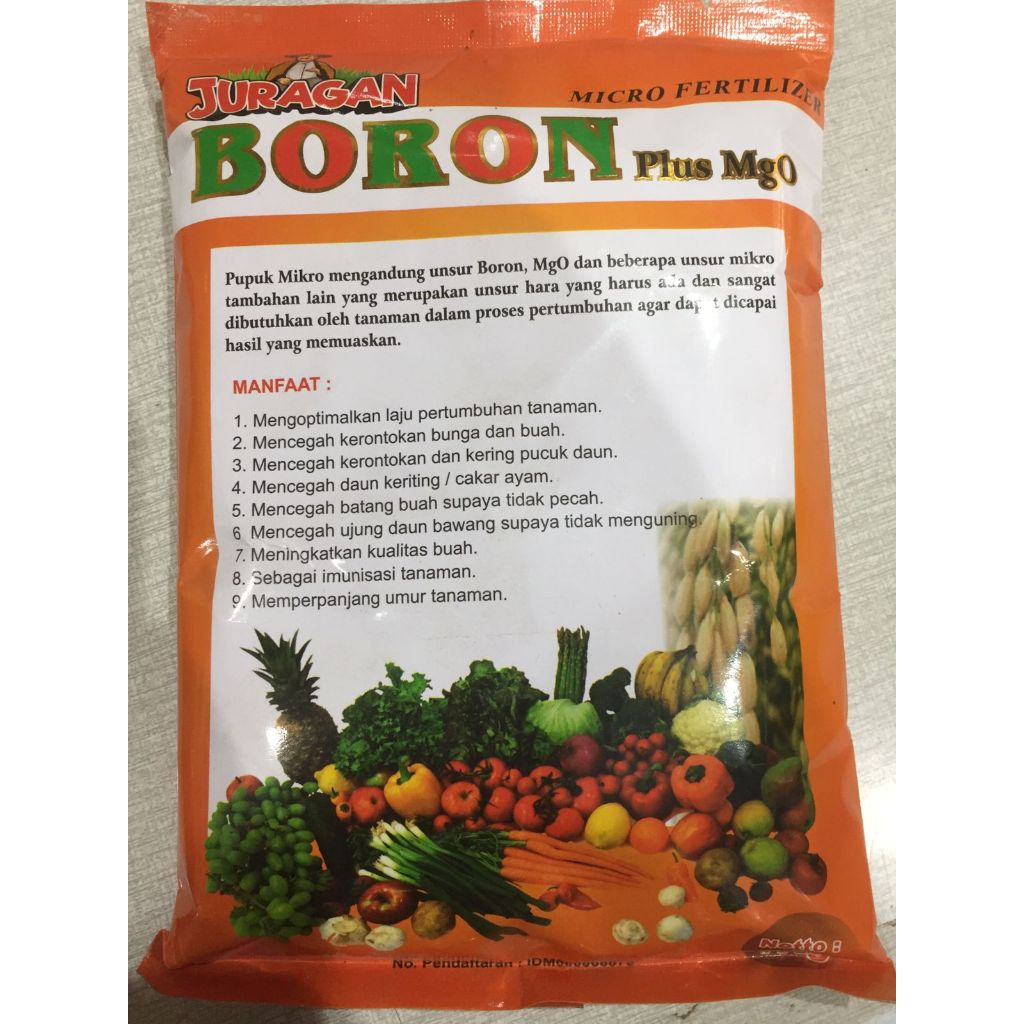 PUPUK MICRO FERTILIZER BORON Plus MgO