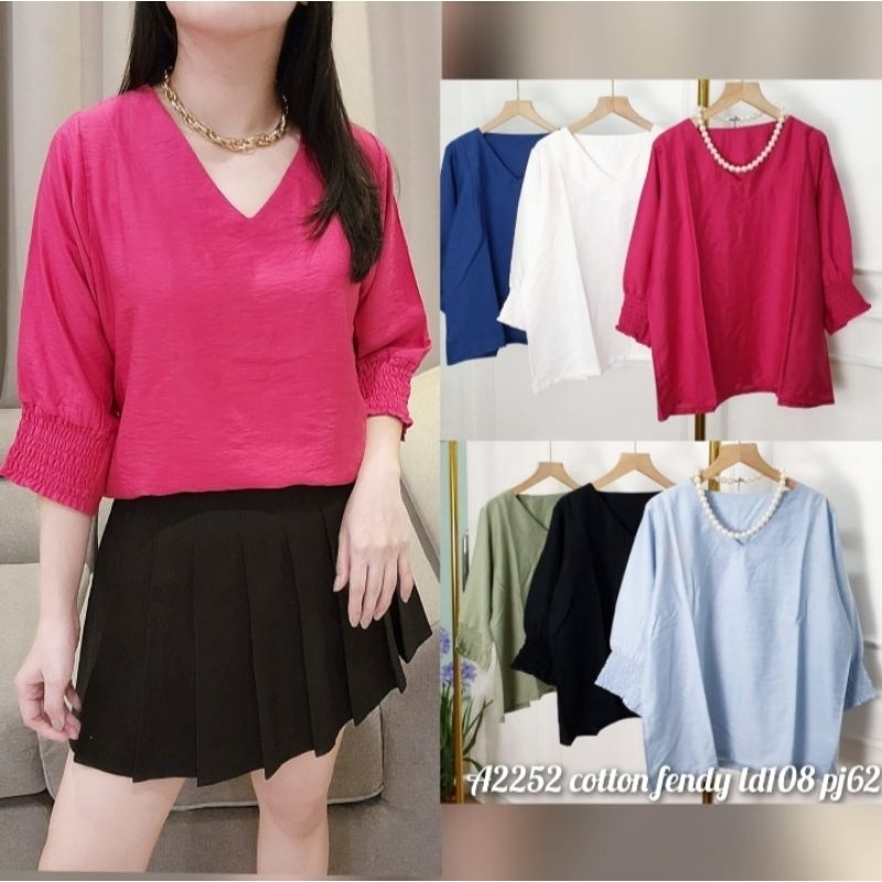 JC88 - Ayana Blouse Katun Premium