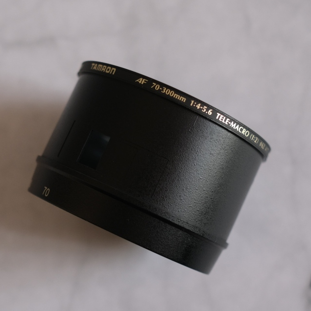 zoom ring lensa tamron 70-300 for nikon non vc