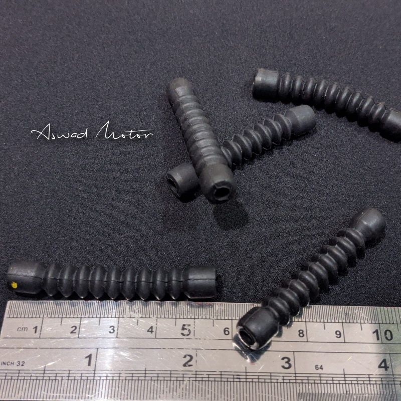 Karet Cacing Kabel Rem / Karet Spiral pelindung Kabel Rem / Karet Kabel Rem Belakang / Karet Pelindu