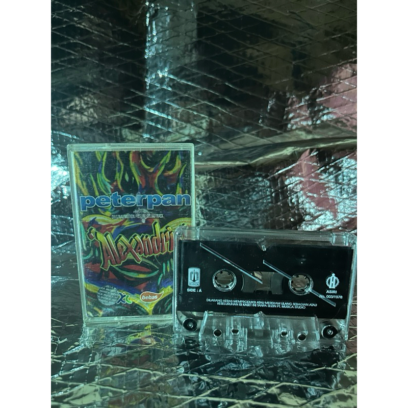 kaset tape peterpan, alexandria