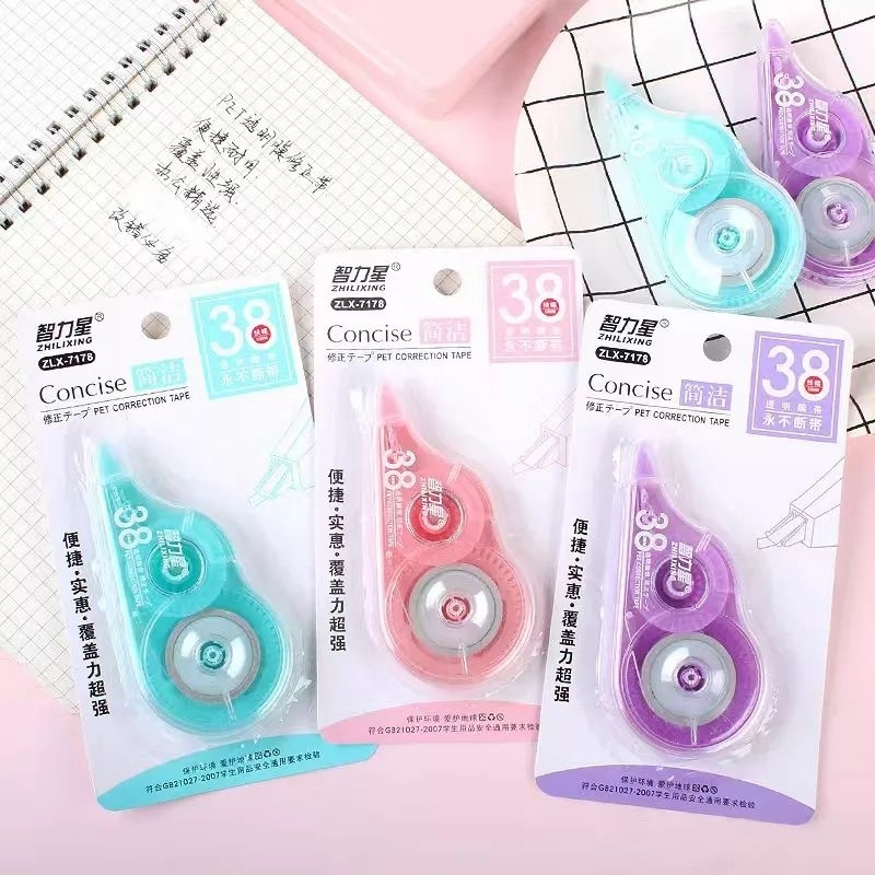 

TIP EX ROLL MOTIF / CORRECTION TAPE KARTUN TERMURAH / PENGHAPUS TIP EX