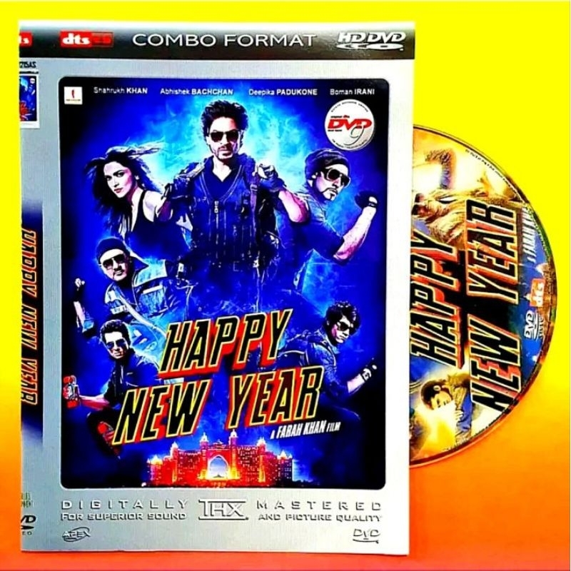 KASET FILM INDIA SHAHRUKH KHAN HAPPY NEW YEAR-SHAH RUKH KHAN-SHAHRUKH KHAN-KASET FILM INDIA LAMA-FIL