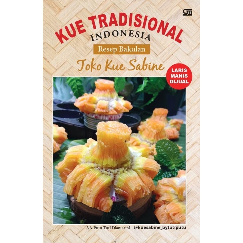Buku Kue Tradisional Indonesia Resep Bakulan Toko Kue Sabine