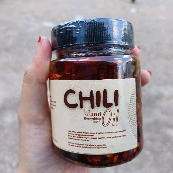 

Chili Oil Minyak Cabai Pedas 170 Gr