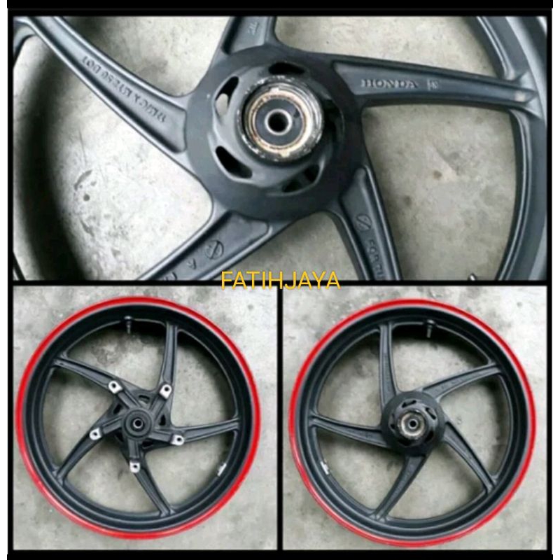 Velg Velek depan CBR 150 CBR 150 Lokal CBU Thailand original