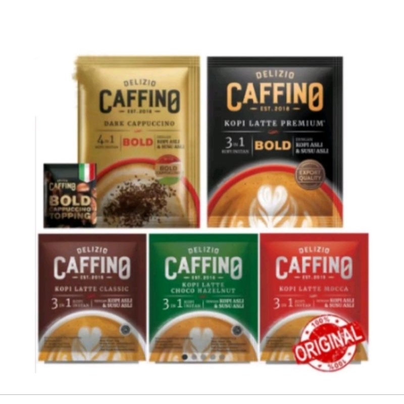 

Delizio Kopi Caffino Kopi Latte Instan 3in1 ecer Caffino Bold Dark Cappucino Caffino Bold Latte premium Bold Kopi Caffino coffee latte Caffino 4in1 Kopi 4in1 Coffee 4 in 1 Kopi Caffino pandan Caffeinated no Chocomalt Caffino Brown Sugar Caffino Aren