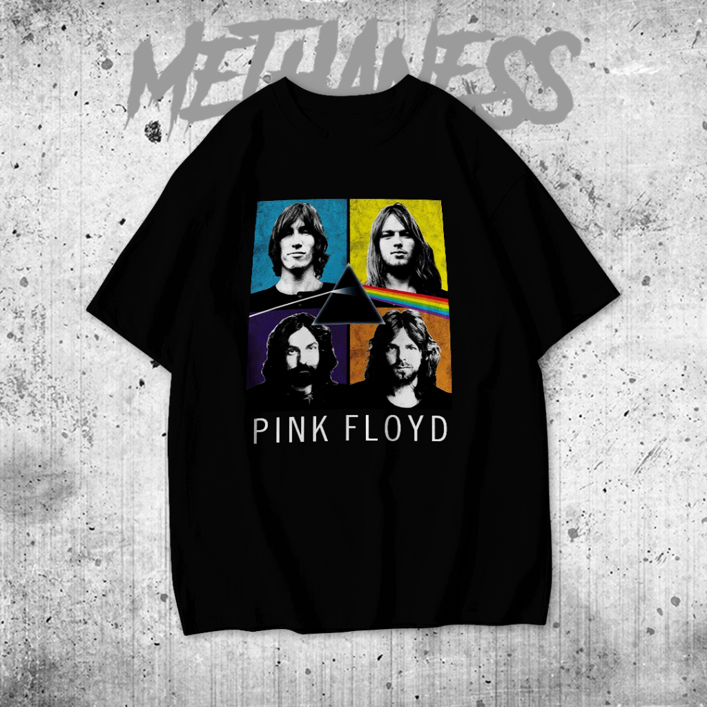 KAOS BAND PINK FLOYD / KAOS TSHIRT BAND / KAOS PINK FLOYD