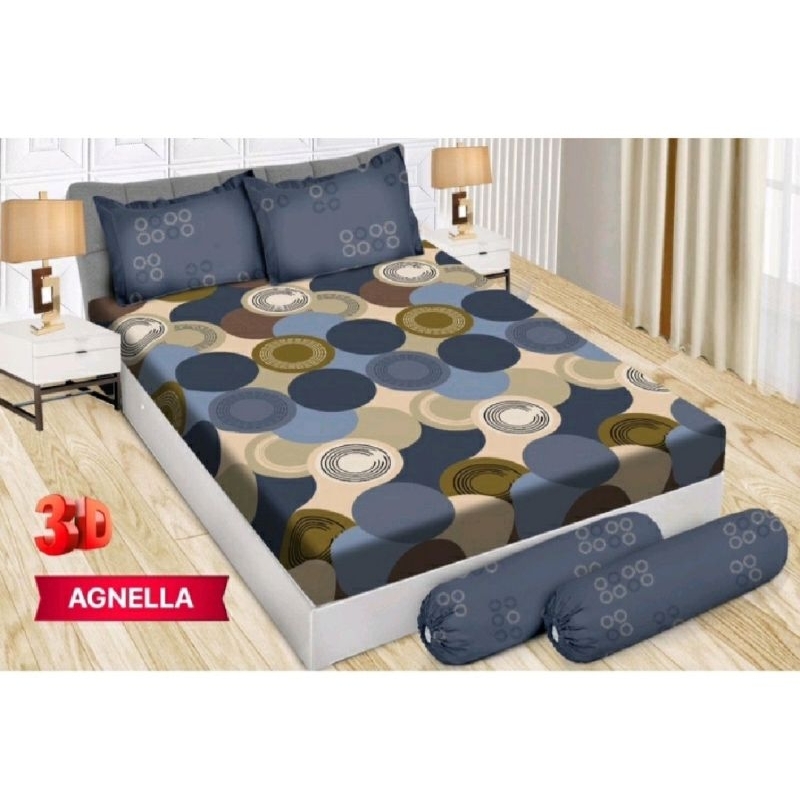 Sprei Bonita 3D uk 120x200 motif agnella