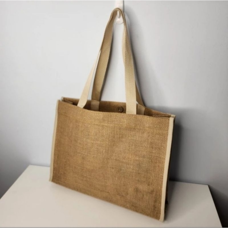 TAS GONI POLOS Tote Bag Goni Besar