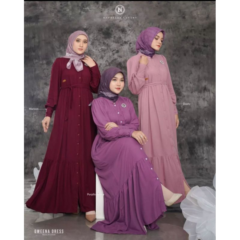 DWEENA DRESS BY NADHEERA LUXURY