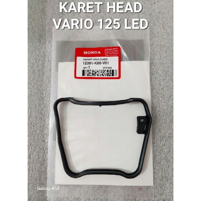 Gasket Head Cover 12391K66V01 Karet Head New Vario 125 Led Original 12391K66V01