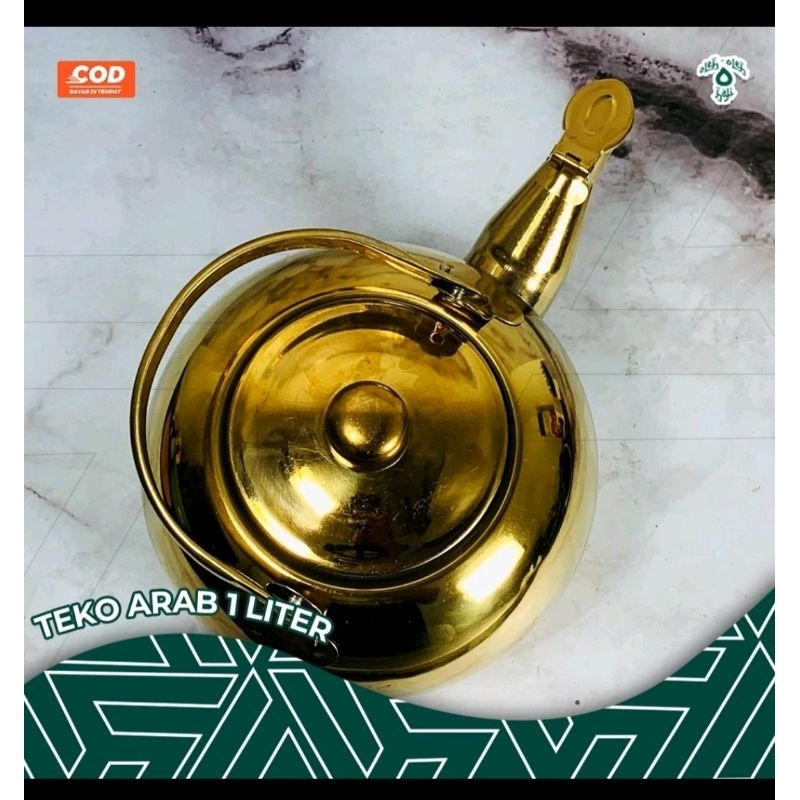 

Teko Arab|Teko Emas Uk 1L Oleh Oleh Haji&Umroh