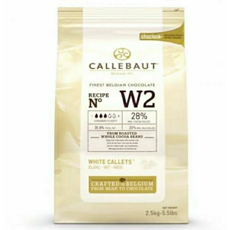 

PROMO CUCI GUDANG REPACK 200GR CALLEBAUT WHITE W2 EXP JULI 2024