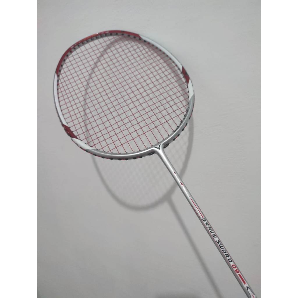Raket Victor Brave Sword 09 Original bekas mulus