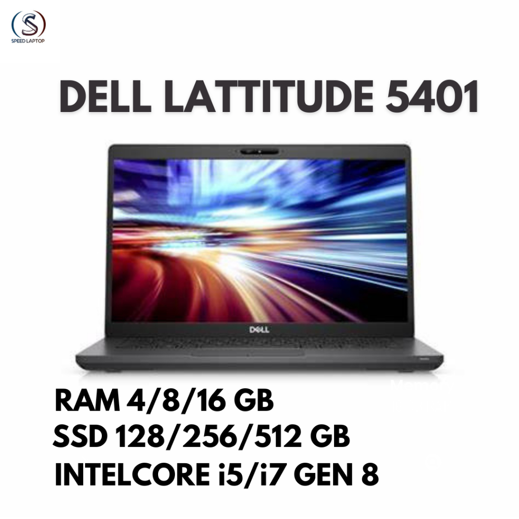 Laptop Dell Latitude 5401/5400/5411/5420 Intelcore i5/i7 Gen 8/9/10 Second Original Bergaransi
