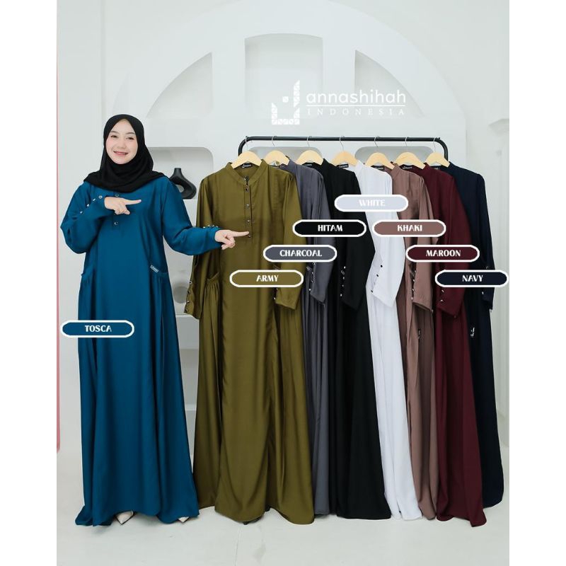 gamis qhisty by annasihah