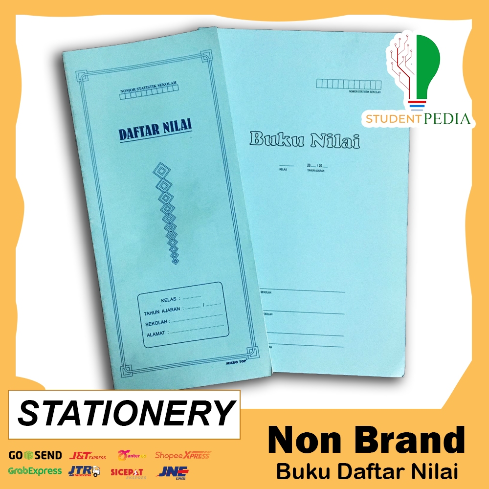 

Buku Daftar Nilai Sekolah Siswa / Buku Absen Siswa