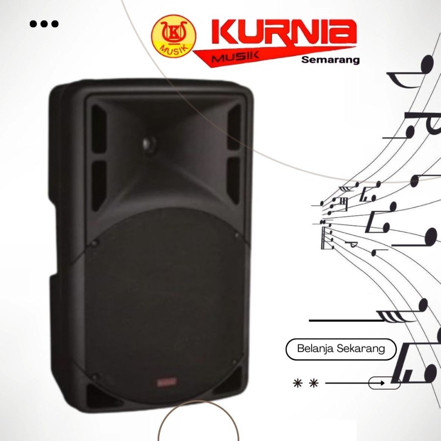 Baretone MAX15RAE - MAX15 RAE - MAX 15 RAE Speaker Aktif 15 Inch