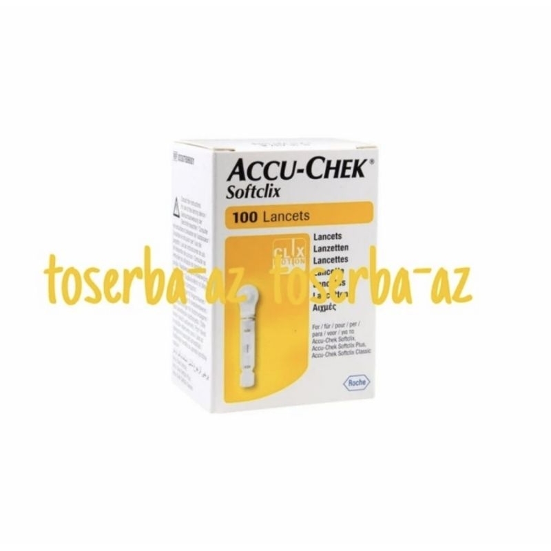 LANCET ACCU CHECK SOFTCLIX / LANCING ACCU CHECK / JARUM ALAT GULA DARAH