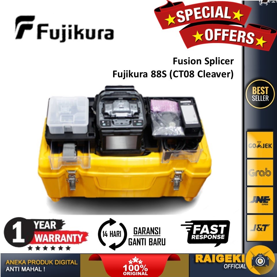 Fusion Splicer Fujikura 88S (CT08 Cleaver)