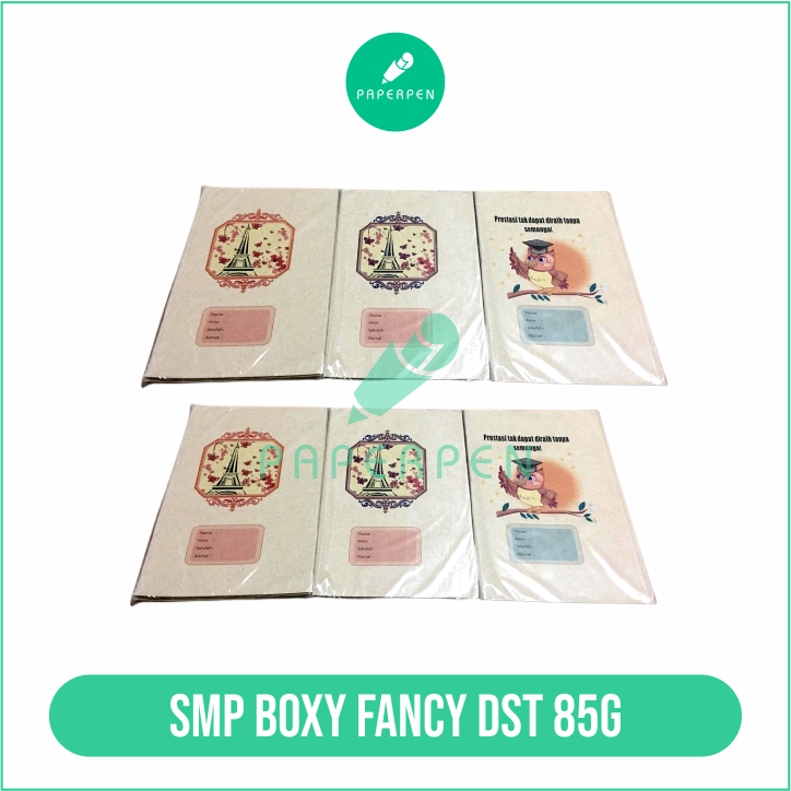 

(Pak) Sampul Boxy/Kwarto Fancy Dst 85G/Motif Kirim Random