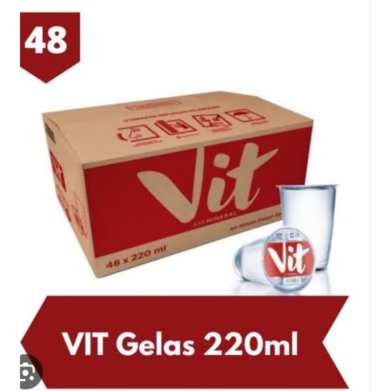 

MINUMAN VIT GELAS 220ml (1 KARTON ISI 48 PCS)