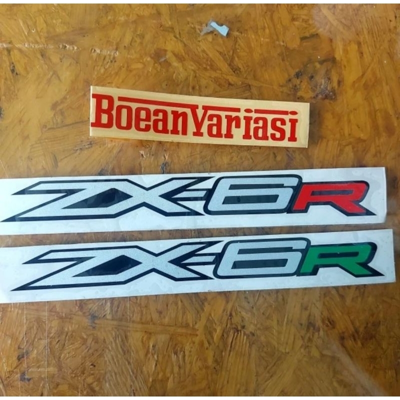 cutting sticker kawasaki zx6R sticker zx6R