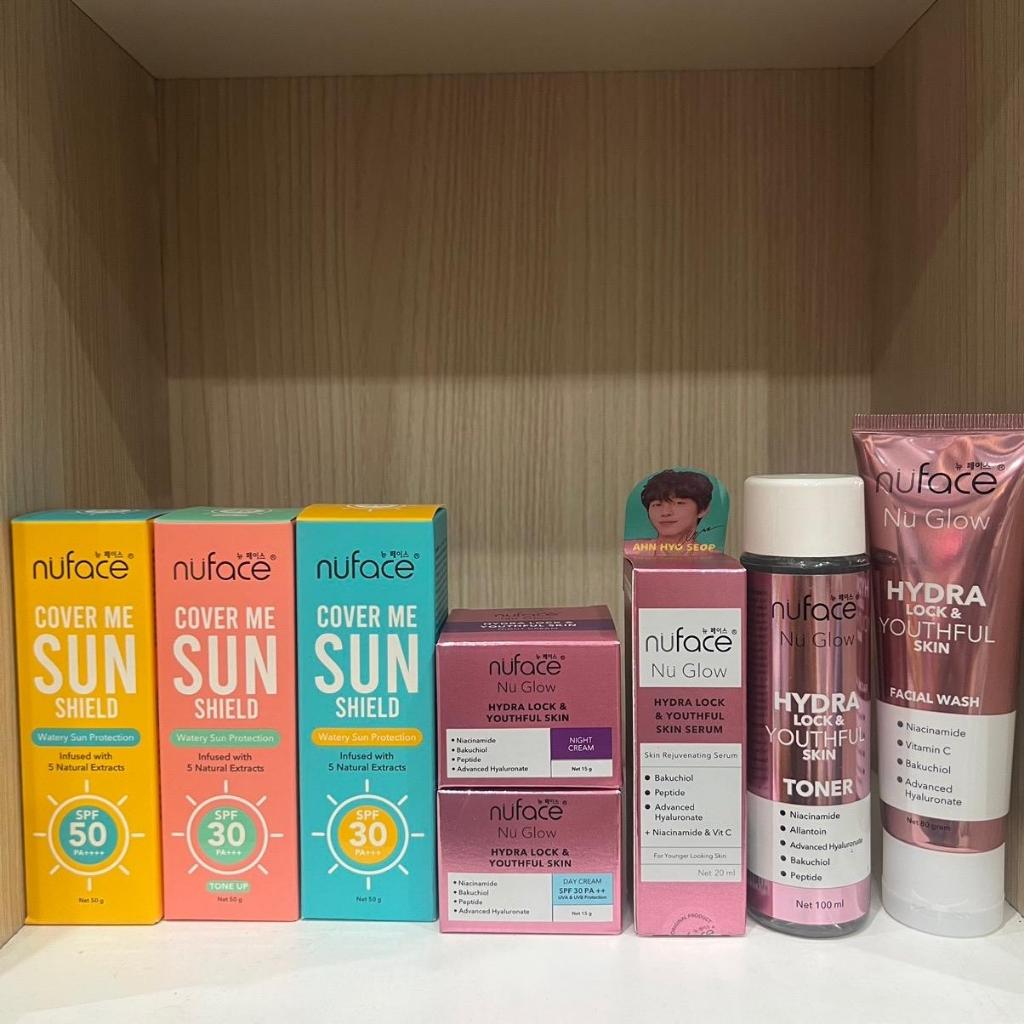 -KAIYO-  Paket wajah Nuface Nu glow +serum+ sunscreen