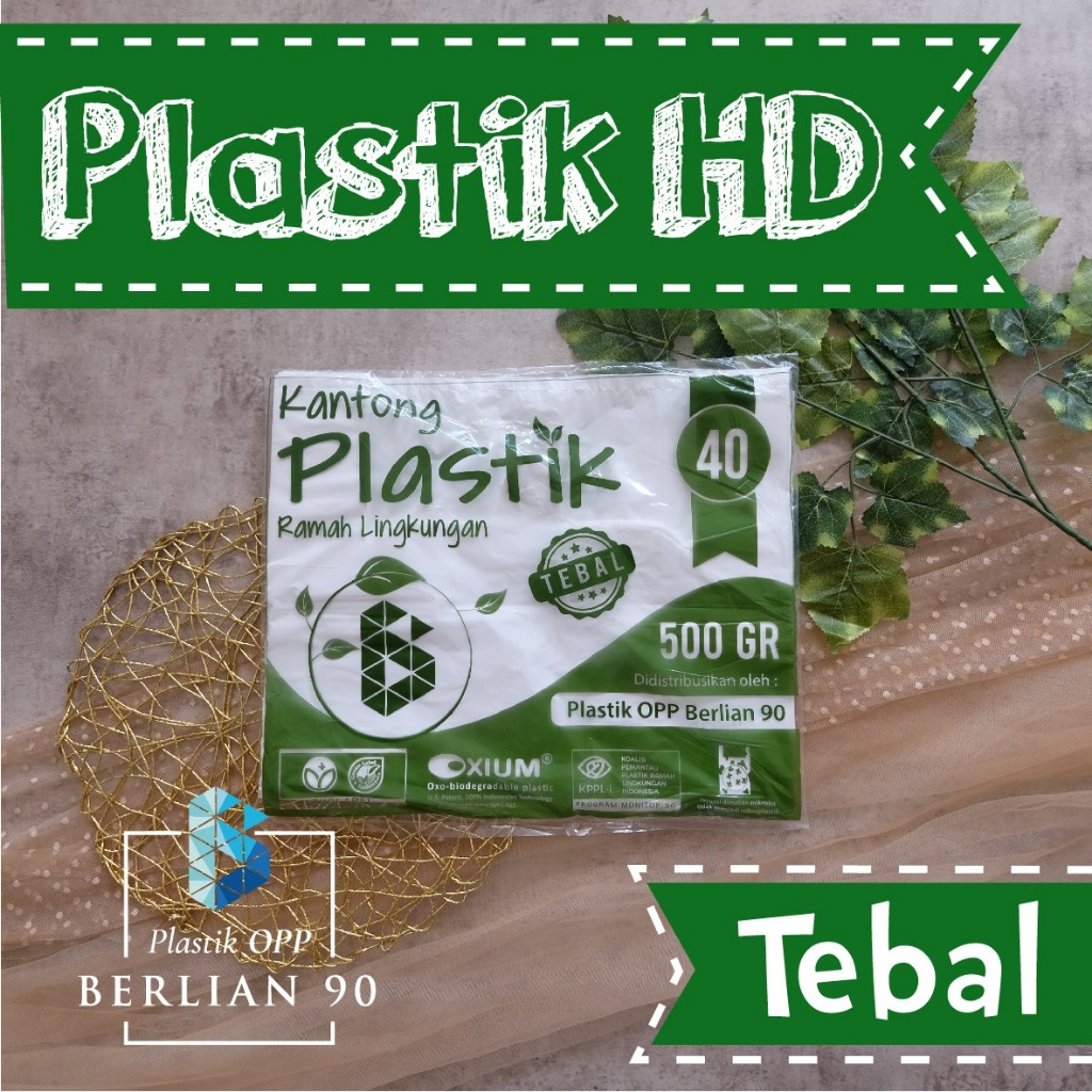 Kantong Plastik Kresek Putih Tebal Oxium 40 | Kantong Plastik | kantong plastik putih | kantong kres