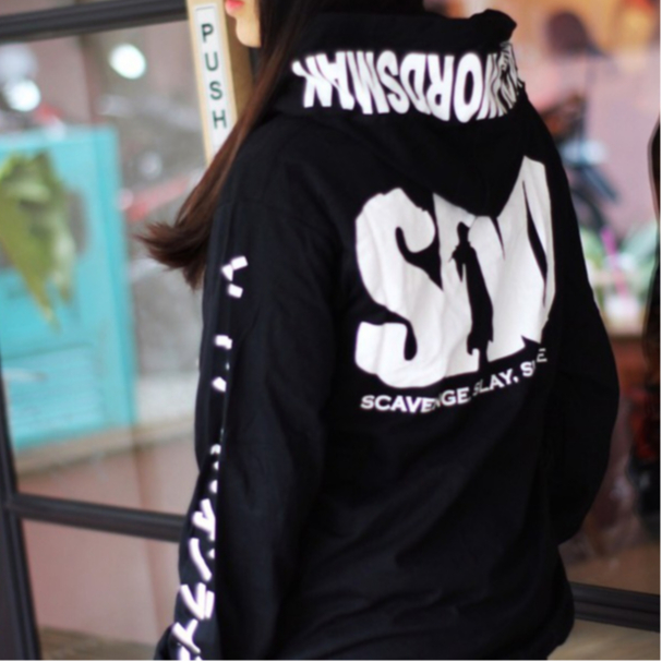 Sweater SAO Sword Art Online Anime manga Kirito fleece tebal Hoodie Anime Kirito Asuna Black
