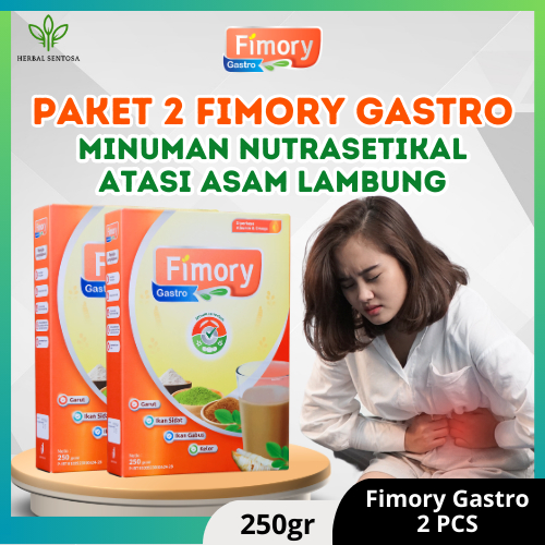 

PAKET 2 FIMORY GASTRO - Umbi Garut Minuman Herbal Atasi Gerd Asam Lambung | BPOM