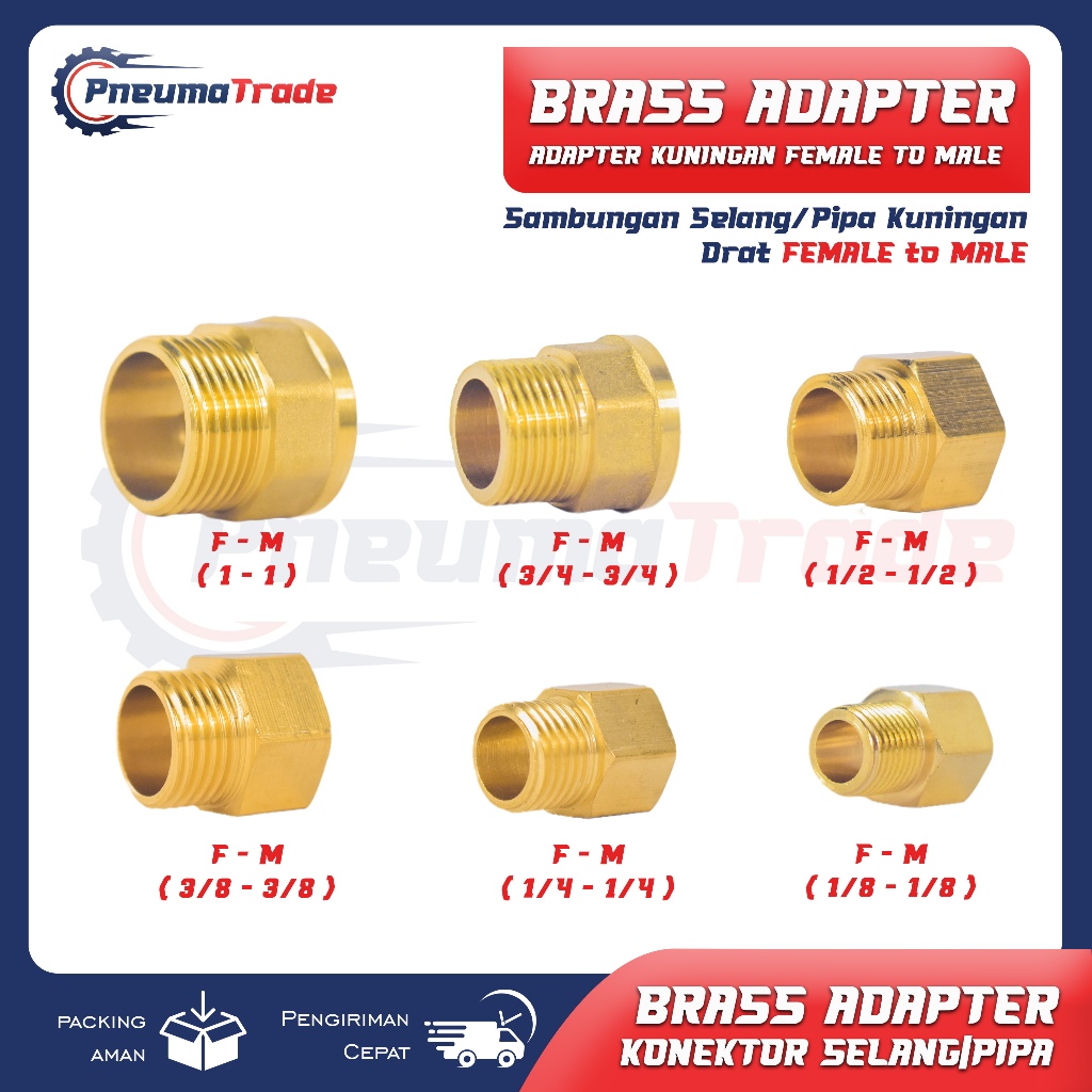 Sok Sambungan Pipa Sock 1/8" 1/4" 3/8" 1/2": 3/4" 1" inch sambungan kran air stainless sock drat Fem