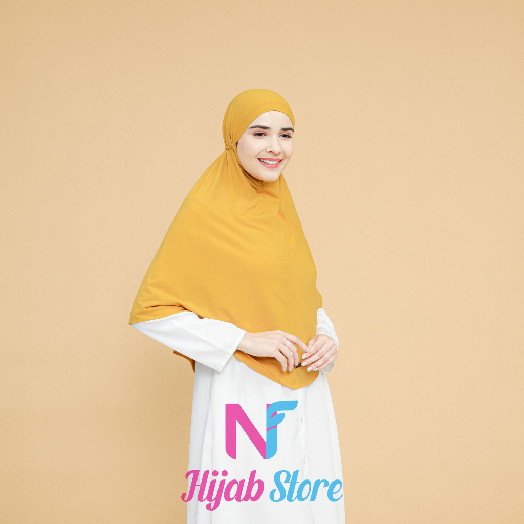 KERUDUNG/JILBAB KHIMAR JUMBO JERSEY PREMIUM XL NON PET