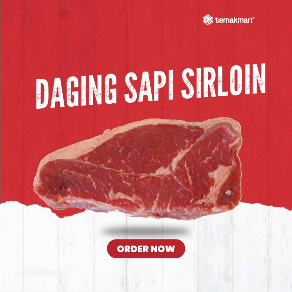 

Ternakmart Promo Ternakmart Daging Sapi Sirloin / Has Luar 250gr 500gr Masakan Puasa
