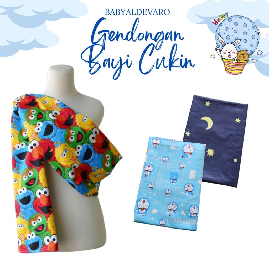Gendongan Bayi Cukin Modern Selendang Jarik Modern
