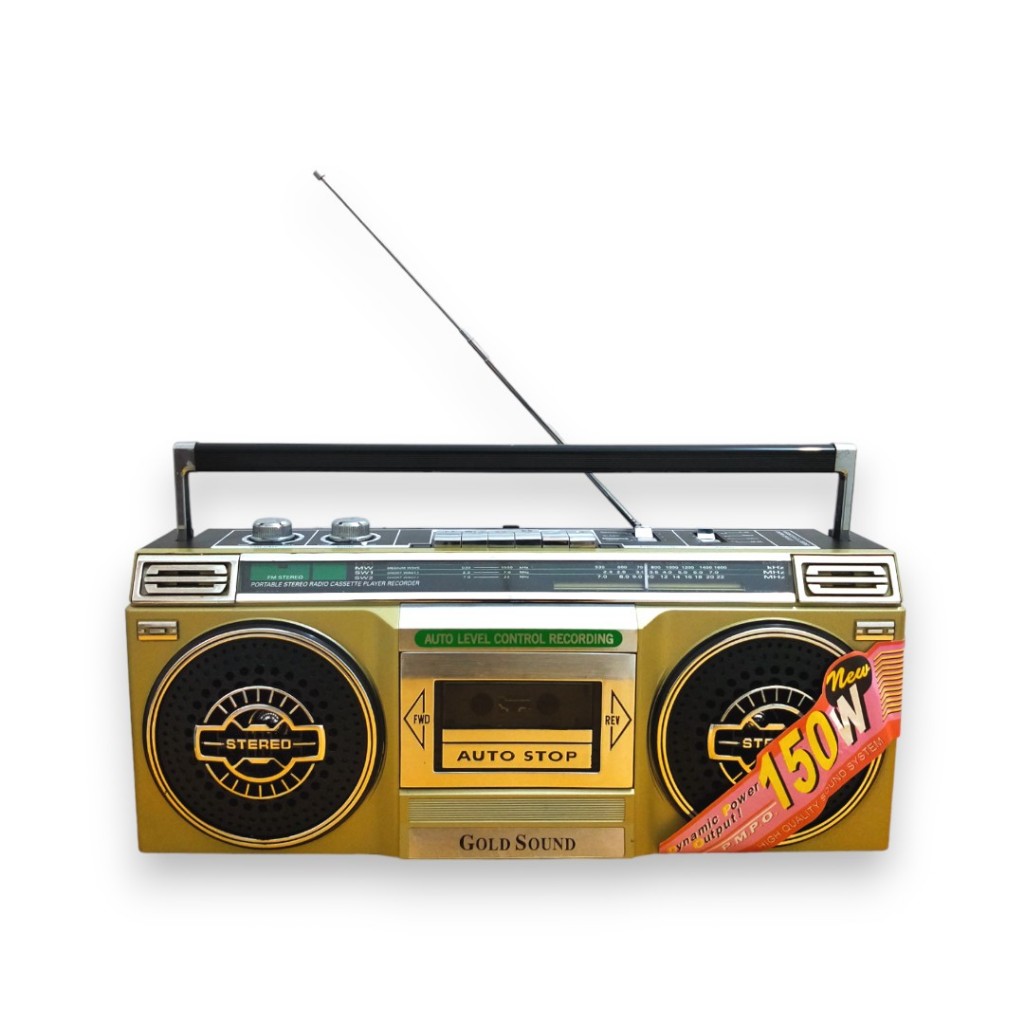 Chicorashop1 Radio Jadul Pemutar Kaset Pita Radio Tape Portable Gold Sound Gs306