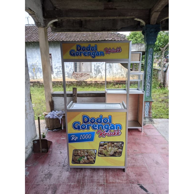 Booth portable Gerobak Lipat