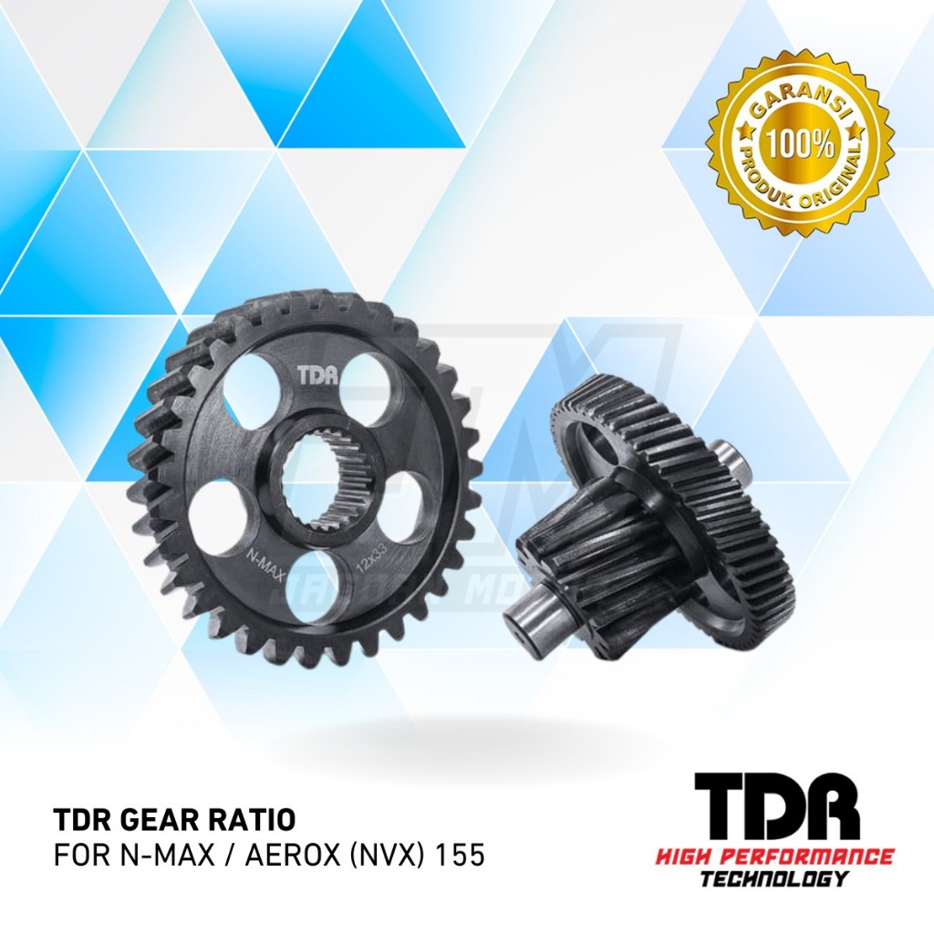 GEAR RASIO TDR NMAX/AEROX ORI TDR