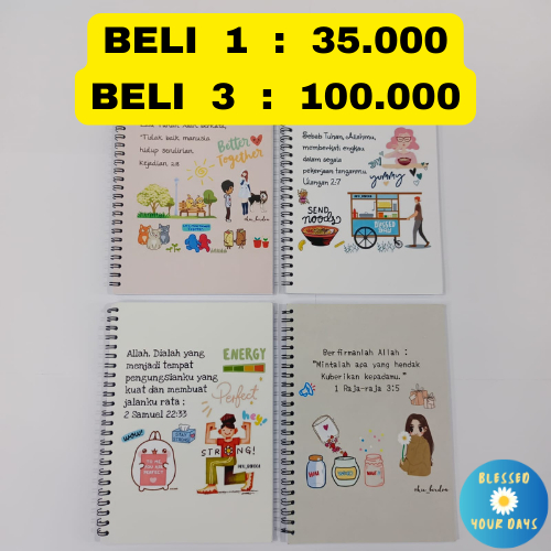 

BUKU NOTES A5 - 2 SAMUEL + 1 RAJA - RAJA + ULANGAN + KEJADIAN