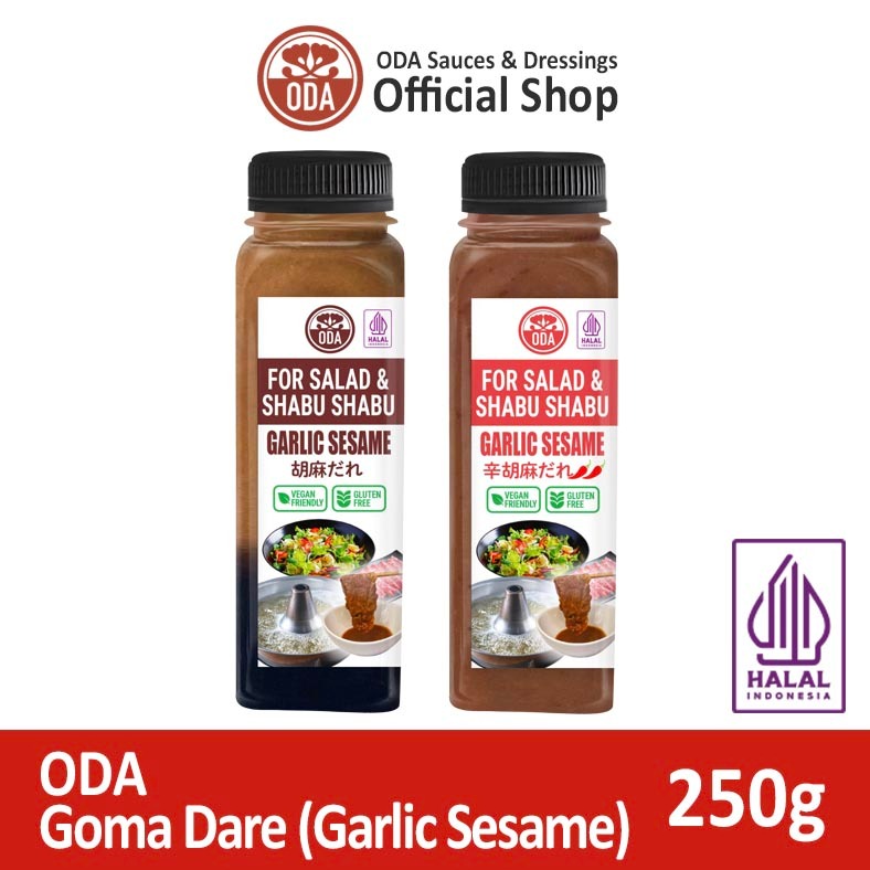 

ODA Shabu-Shabu Sauce/Salad Dressing - Garlic Sesame/Goma Dare