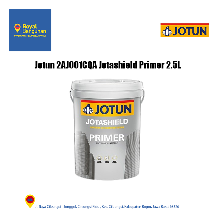 Cat Dasar Eksterior Jotun 2AJ001CQA Jotashield Primer 2.5L