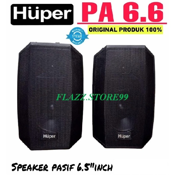 Speaker Pasif Huper PA 6.6 wall speaker gantung 100-watt