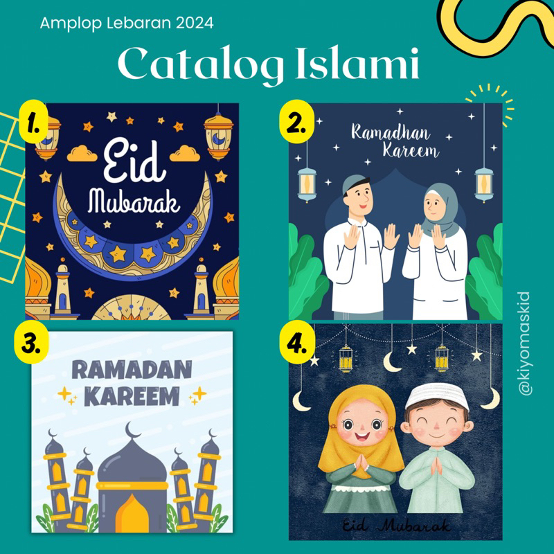 

(10pcs Islami) Amplop Lebaran Sedotan Viral Terbaru 2024/Amplop Unik Kekinian