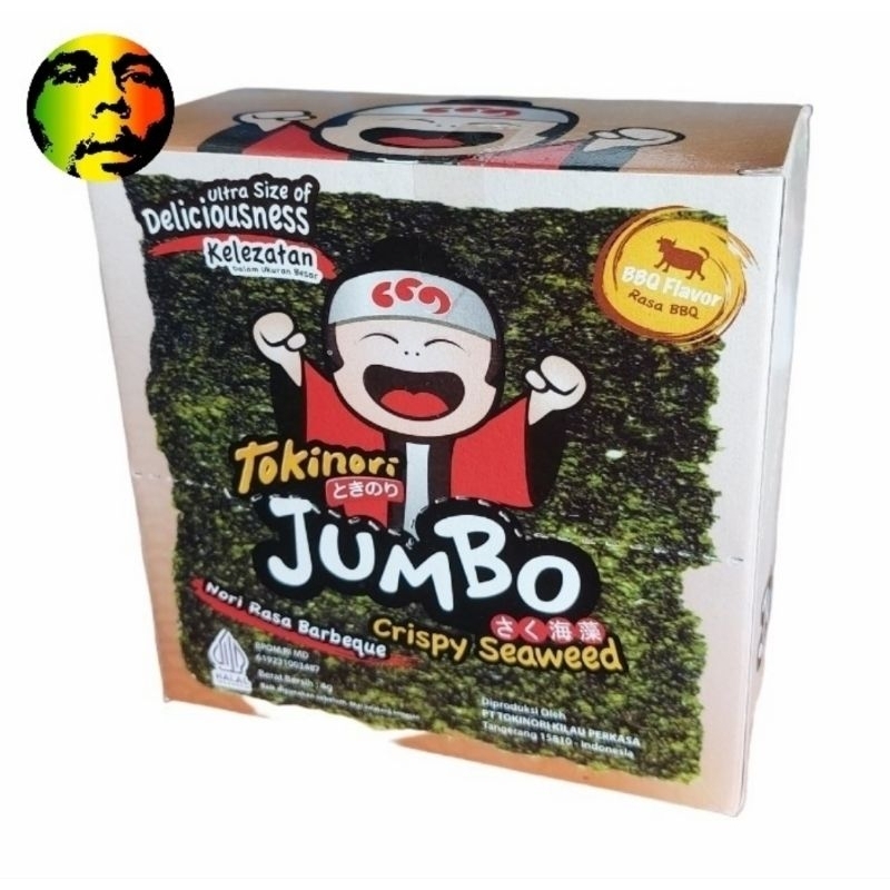 

Tokinori jumbo crispy seaweed isi 12 bbq