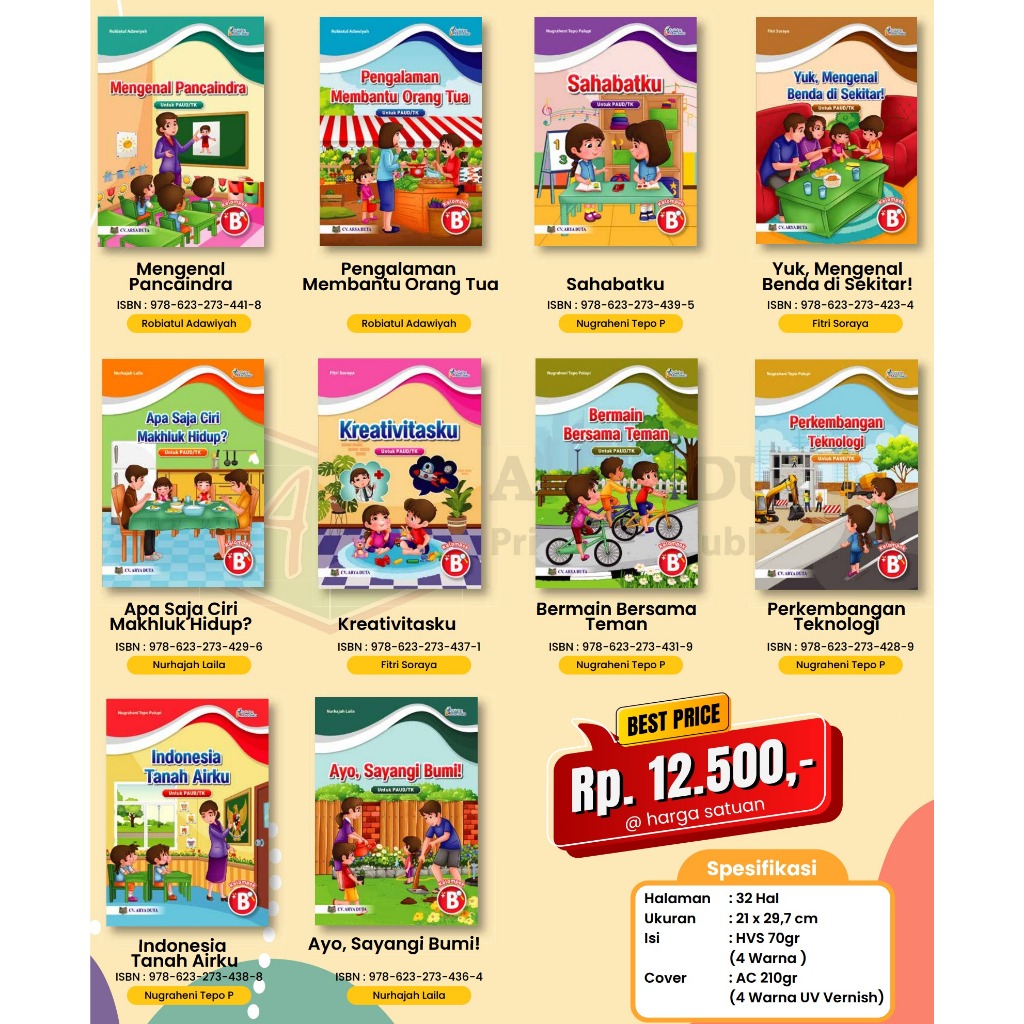 BUKU TK/PAUD KURIKULUM MERDEKA