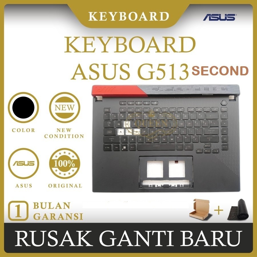 KEYBOARD LAPTOP ASUS ROG Strix G15 G513 (RGB) ORIGINAL