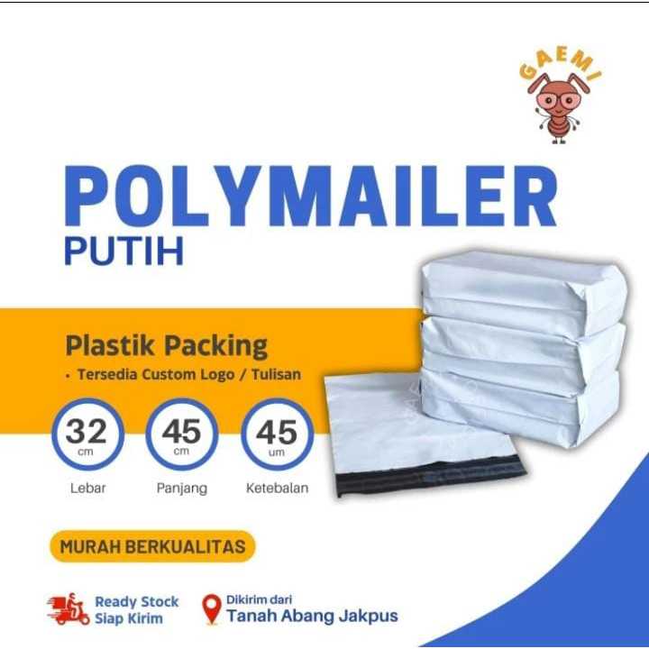 

InJO Polymailer Gaemi 32x45 Isi 100pcs READY STOCK!